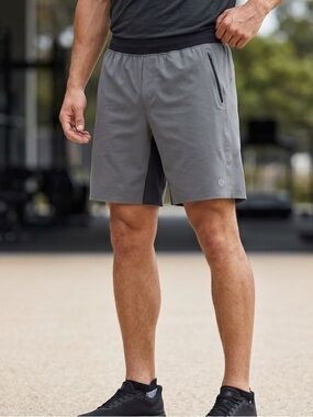 Lululemon License to Train (LTT) Linerless Shorts 9" | Asphalt Grey | XL